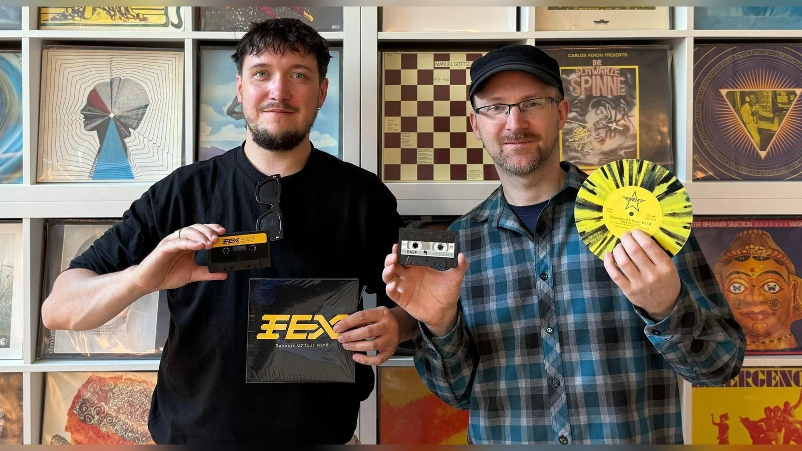 FEX-Kassette im Records.de Studio